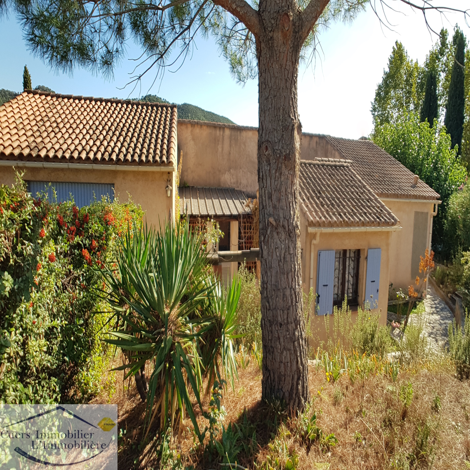 vente Maison à vendre Pierrefeu du Var T4 plainpied +garage Cuers
